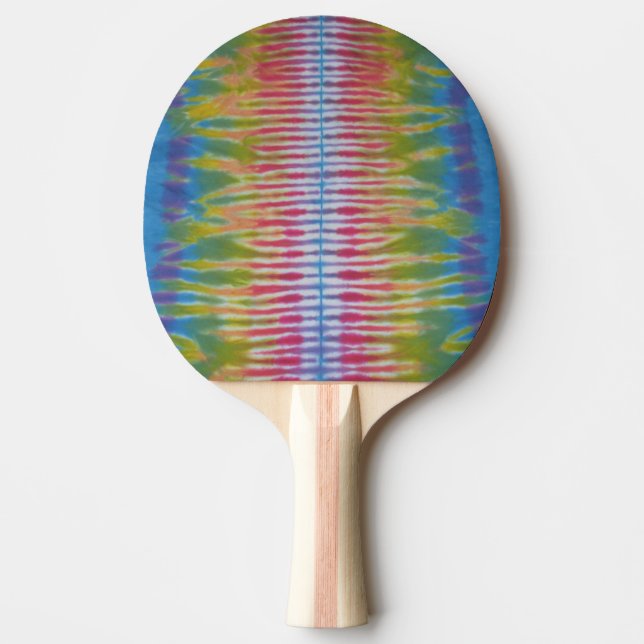 Gefärbte Krawatte Tischtennis Schläger (Vorderseite)