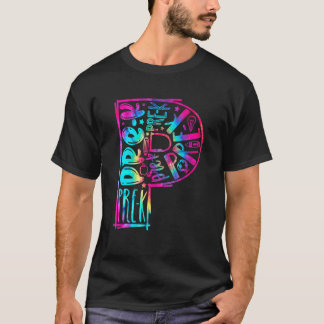 Gefärbte Krawatte Typografie vor dem K-Studentenle T-Shirt