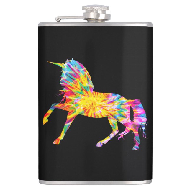 GEFÄRBTE KRAWATTE UNICORN FLACHMANN (Vorderseite)