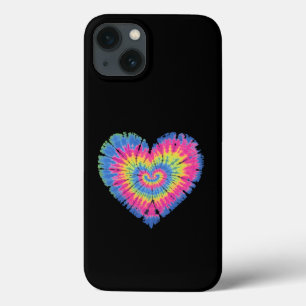 Gefärbte Krawatte Valentines farbenfroher Herztag Case-Mate iPhone Hülle