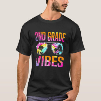 Gefärbte Krawatte zurück zur Schule 2. Klasse Vibe T-Shirt