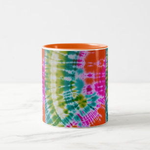 Gefärbte Krawatte Zweifarbige Tasse