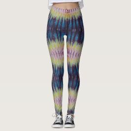 Gefärbte Krawatten Leggings