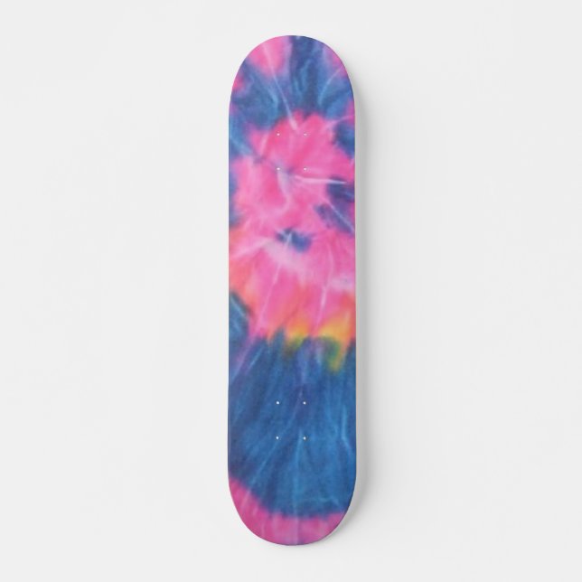 Gefärbte KrawatteSkateboard Skateboard (Vorne)