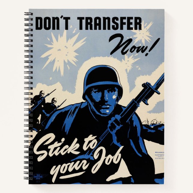 Gefechtsfeldangriff amerikanischer Krieger Notizbuch (Vorderseite)