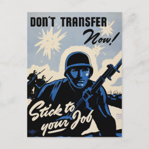 Gefechtsfeldangriff amerikanischer Krieger Postkarte