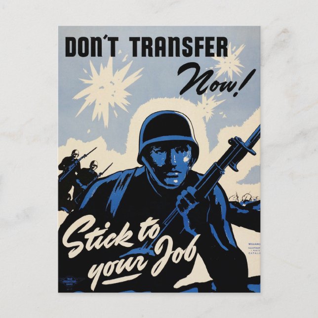 Gefechtsfeldangriff amerikanischer Krieger Postkarte (Vorderseite)