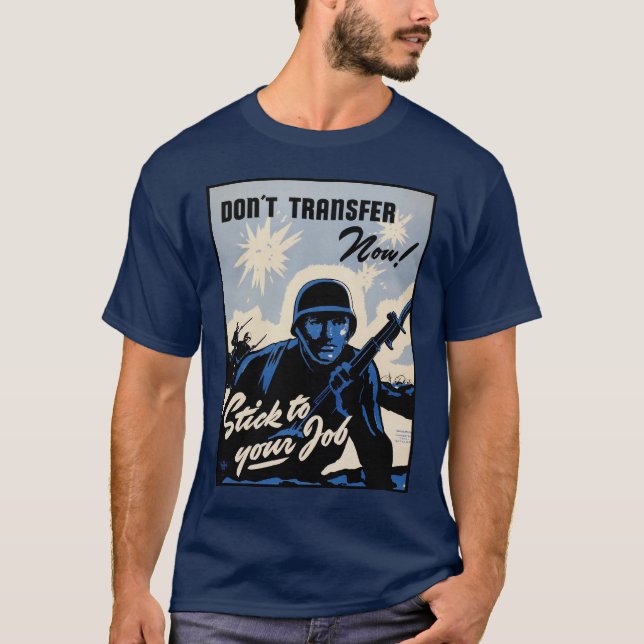 Gefechtsfeldangriff amerikanischer Krieger T-Shirt (Vorderseite)