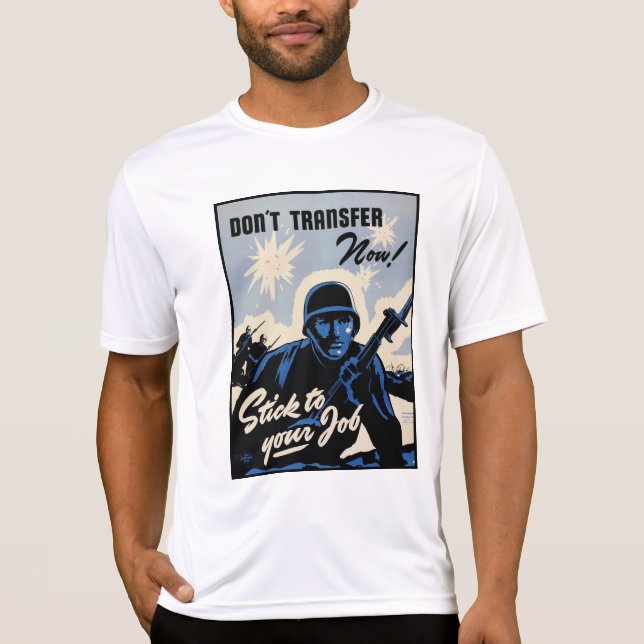 Gefechtsfeldangriff amerikanischer Krieger T-Shirt (Vorderseite)