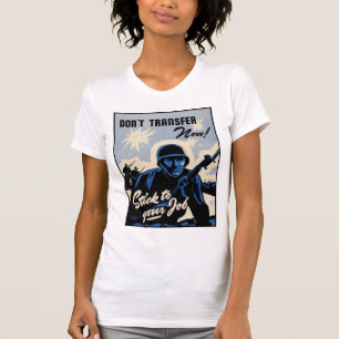 Gefechtsfeldangriff amerikanischer Krieger T-Shirt