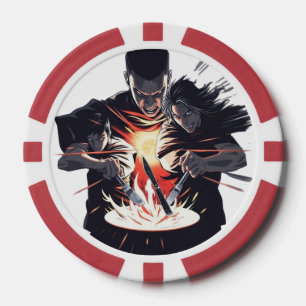 Gefechtsfest: Aufstieg der Krieger Pokerchips