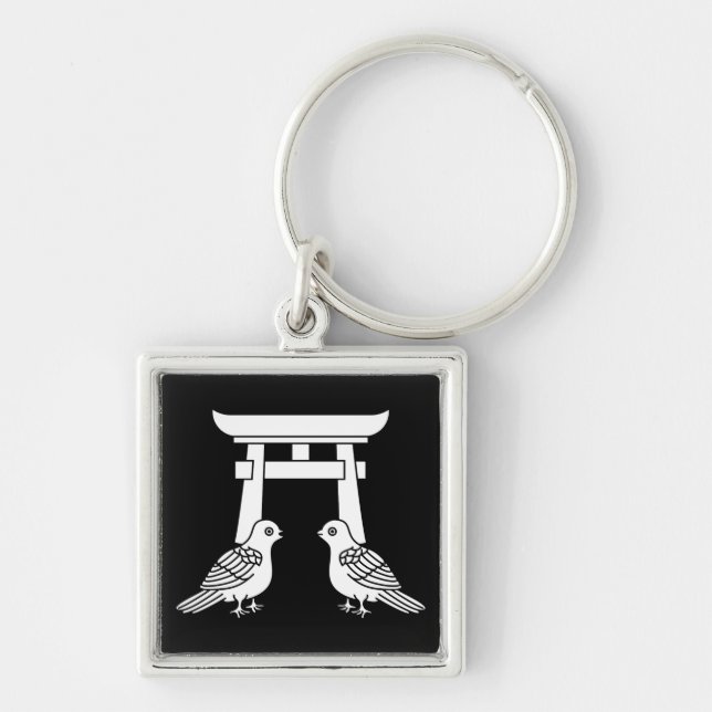 Gefechtstauben und Torii-Schlüsselanhänger Schlüsselanhänger (Vorne)