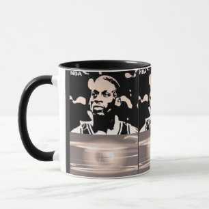 gefeierte Spielersilhouette Tasse