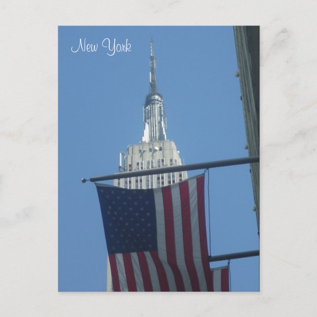 geflaggt postkarte (Vorderseite)