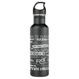 Geflashter Rage Epic Rage Moment Edelstahlflasche