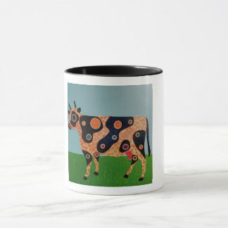 Gefleckte Kuh-Tasse mit Punkten Tasse