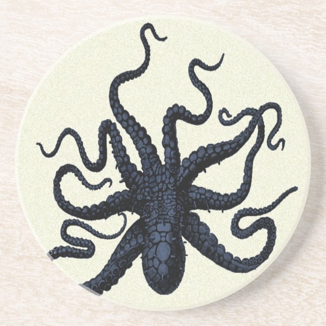 Gefleckter Krake Untersetzer (Vorne)