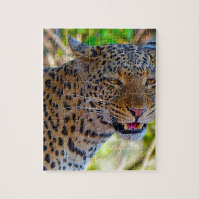 Gefleckter Leopard (Vertikal)