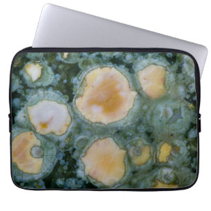 Gefleckter Ozean-Jasper Laptopschutzhülle