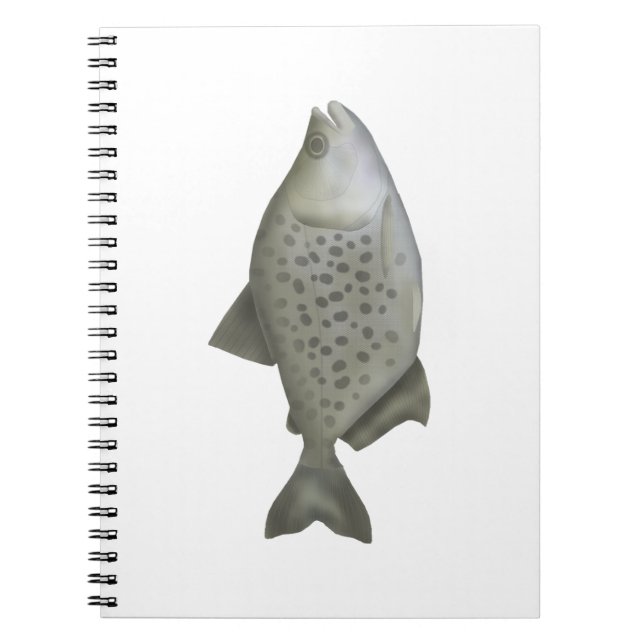 Gefleckter Piranha Notizblock (Vorderseite)