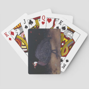 Geflecktes Perlhuhn (von Jan Mankes) Spielkarten