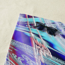 Geflochtene Vogelfedern Strandtuch