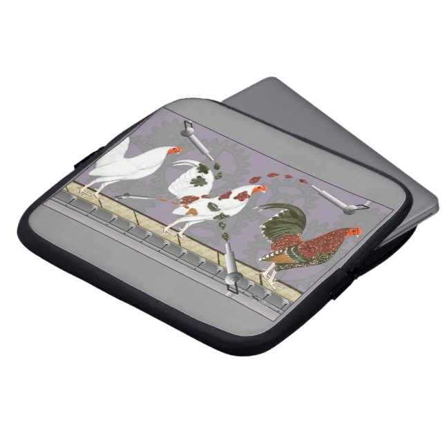 Geflügelpainter Laptopschutzhülle (Vorne Oben)