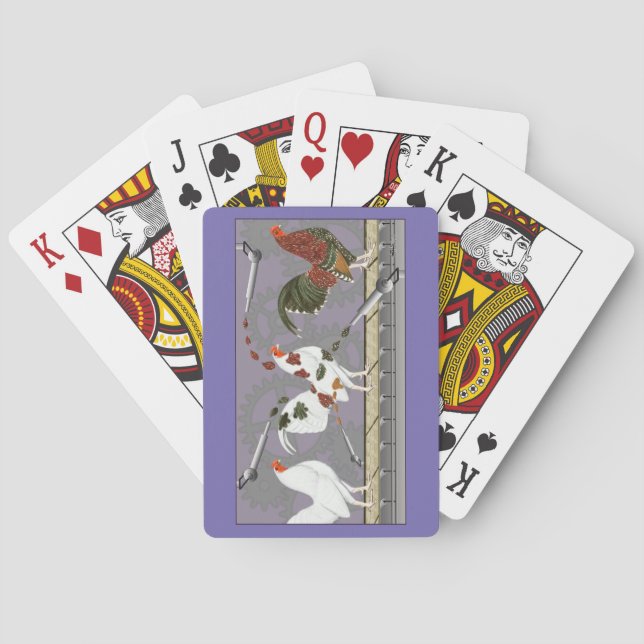 Geflügelpainter Spielkarten (Rückseite)