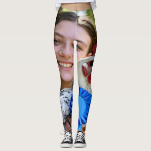 Geflügelschau Geflügel Foto Anpassen Leggings