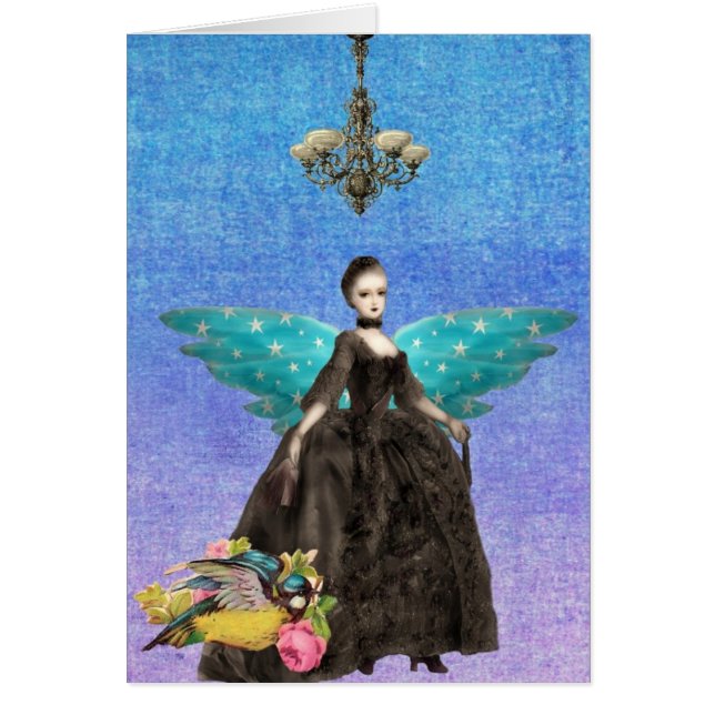 Geflügelte Dinge Gothic Digitale Kunst (Vorne)