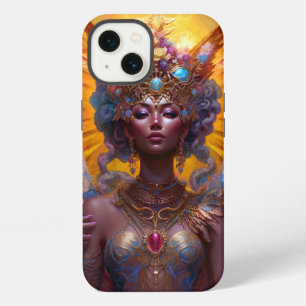 Geflügelte Göttin Fantasy-Kunst iPhone Hülle