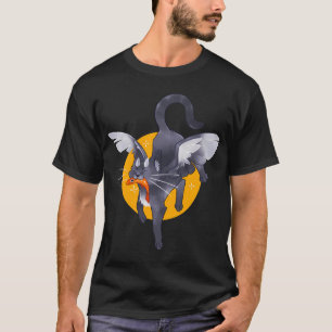 Geflügelte Katze T-Shirt