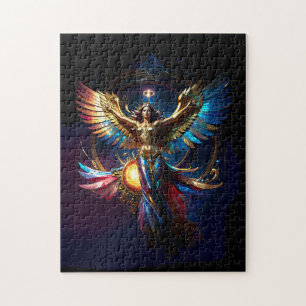 Geflügelter Engel der Freiheit Fantasy-Kunst