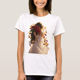 Geflüster der roten Rosen T-Shirt