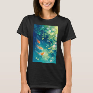 Geflüster des Koi-Teichs T-Shirt