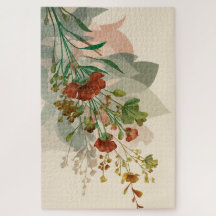 Geflüsterte Petal-Geometrie | Moderne botanische P