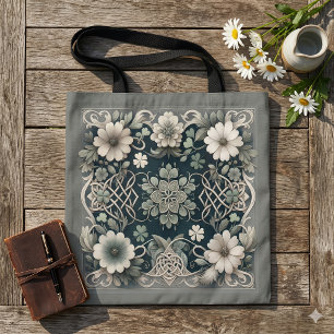 Geflüstertes Klee-Knotenmuster-Garten Tasche