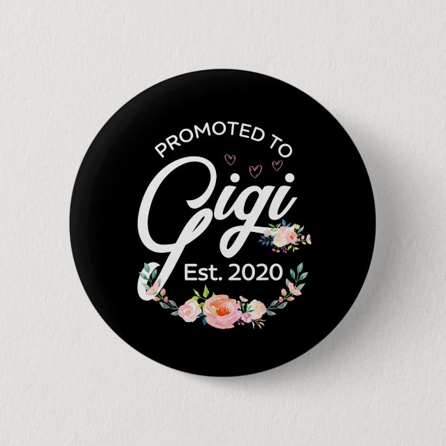 Gefördert nach Gigi Est 2020 - Erstmaliges Großarm Button (Vorderseite)