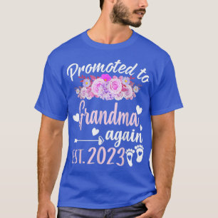 Gefördert zu Oma wieder Ostern 2023 Blume Geschenk T-Shirt