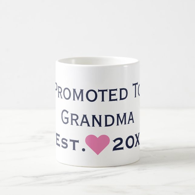 Gefördert zur Großmutter-Marine u. zur rosa Tasse (Mittel)