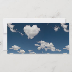 Geformte Wolke des Herzens