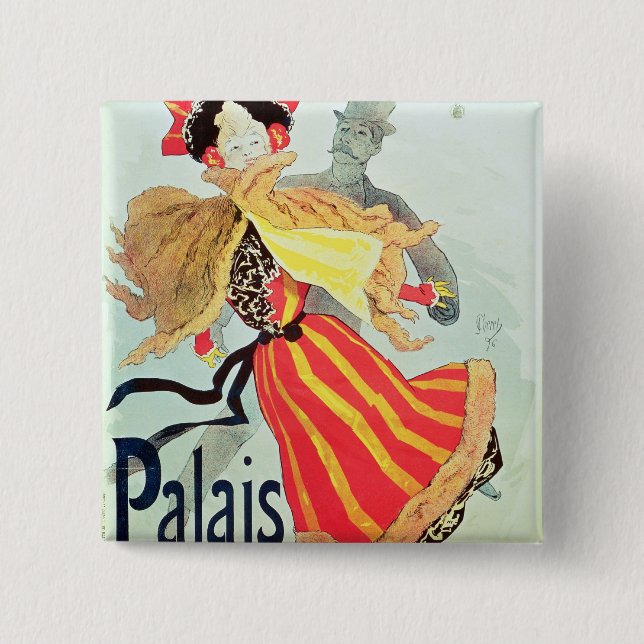 Gefrieren Sie Palace', Champions Elysees, Paris, Button (Vorderseite)