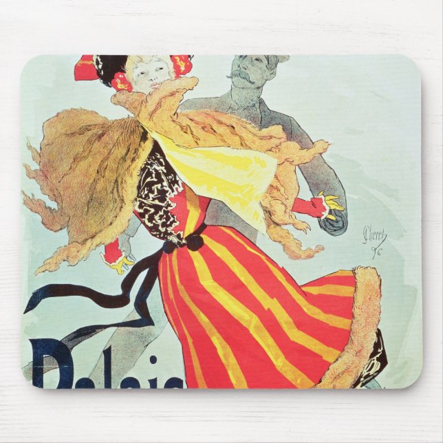 Gefrieren Sie Palace', Champions Elysees, Paris, Mousepad (Vorne)