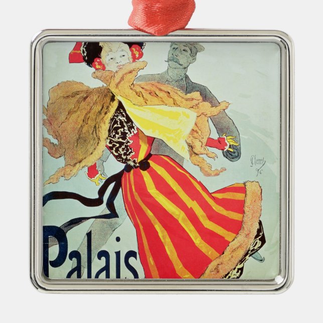 Gefrieren Sie Palace', Champions Elysees, Paris, Silbernes Ornament (Vorne)