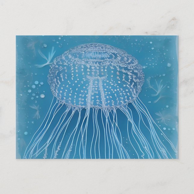 Gefrierfisch Postkarte (Vorderseite)