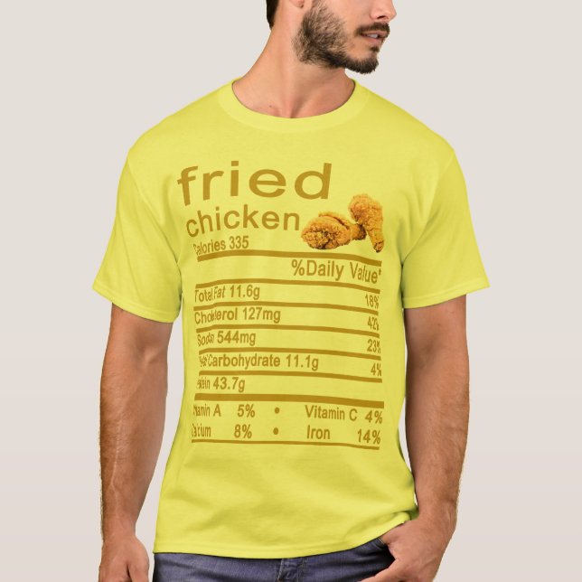 Gefrierfleisch Ernährung Fakten Witziger Erntedank T-Shirt (Vorderseite)