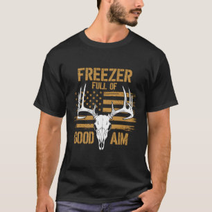 Gefrierschrank voll von guter Absicht Hirschjagd S T-Shirt