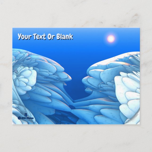 Gefrierwellen Postkarte (Vorderseite)