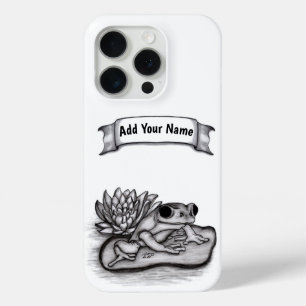 Gefroren mit Lotus-Blume , Name hinzufügen Case-Mate iPhone Hülle