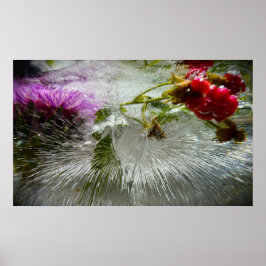 Gefrorene Blüten, Poster